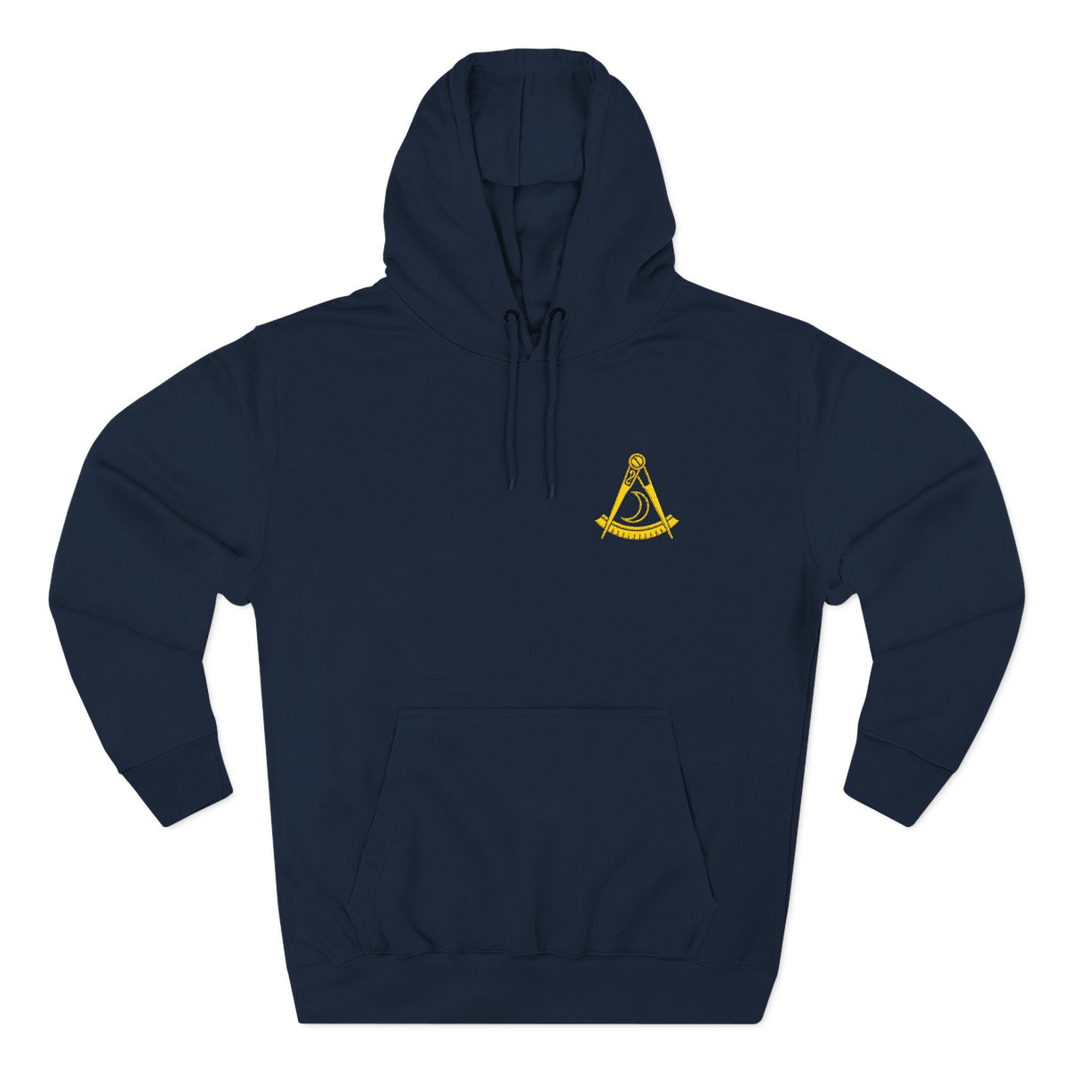 District Deputy Grand Master Blue Lodge Hoodie - Signature Front Emblem - Bricks Masons