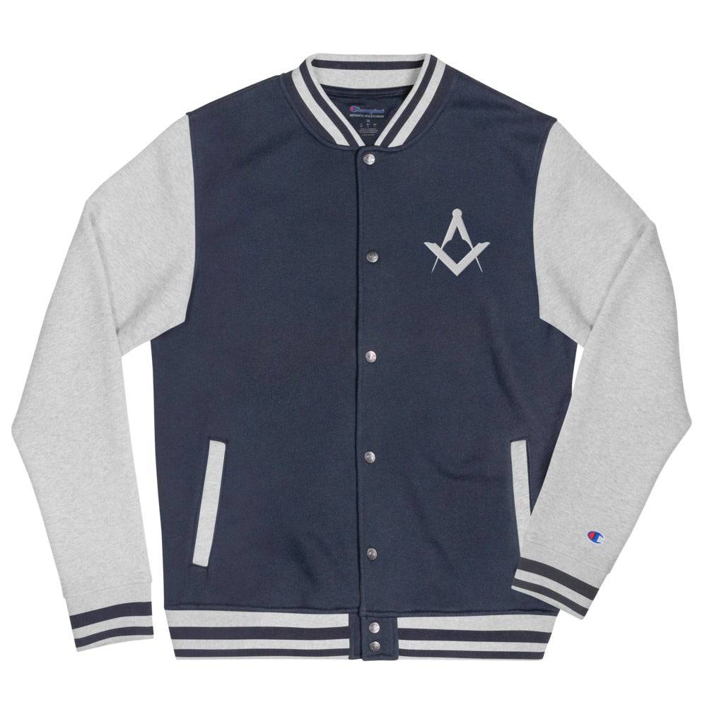 Master Mason Blue Lodge Jacket - Square and Compass Various Colors - Bricks Masons