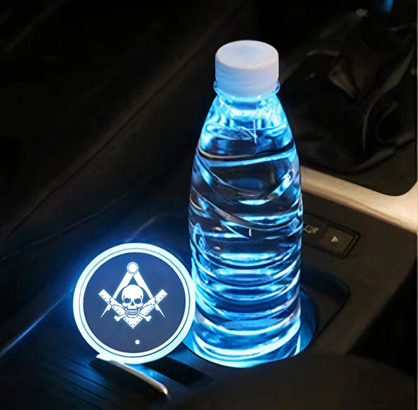 Widows Sons Cup Holder - Various LED Colors - Bricks Masons