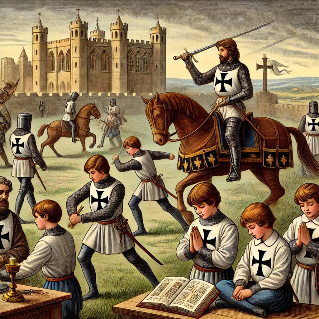 The Education of Knights Templar: How Their Children Were Raised to Become Warriors of Faith