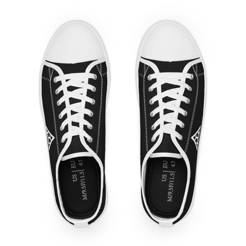 Royal Arch Chapter Sneaker - Low Top Black & White