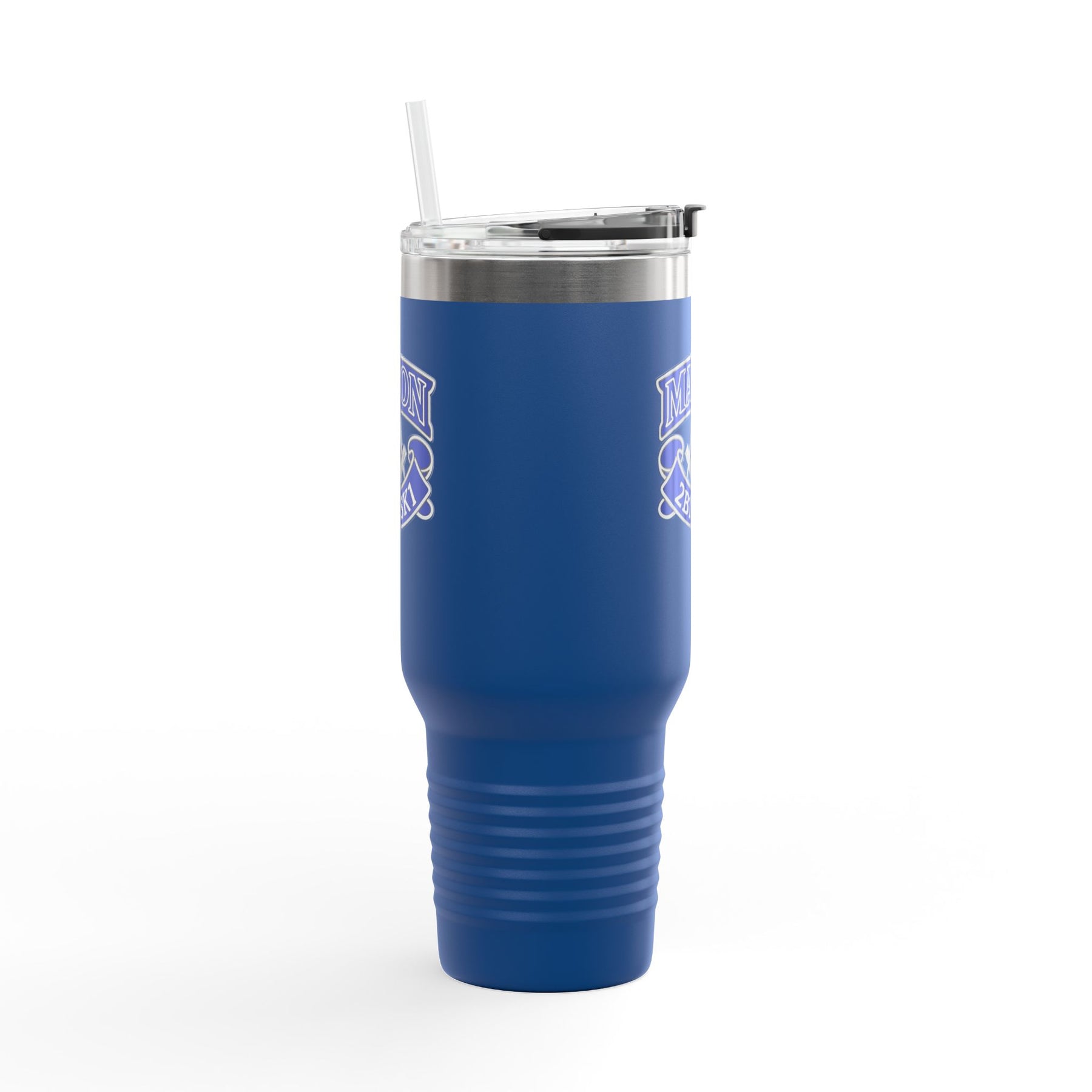 Master Mason Blue Lodge Ringneck Tumbler - 2B1 ASK1 mit Winkelmaß und Zirkel G