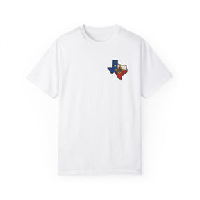 Master Mason Blue Lodge T-Shirt - Garment-Dyed Texas Mason - Bricks Masons