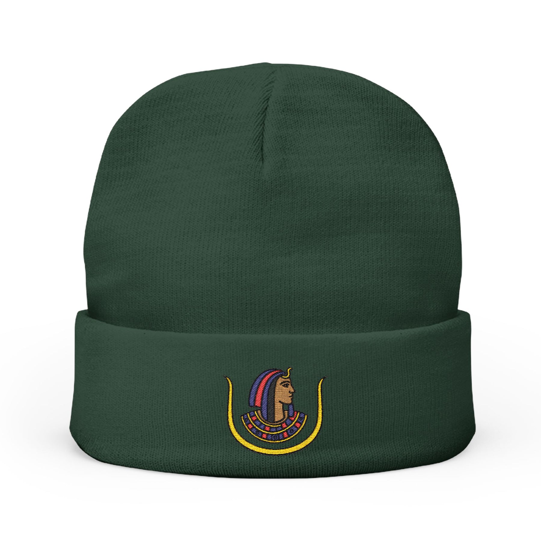 DOI Beanie - Knit Embroidery Emblem - Bricks Masons