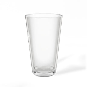 Master Mason Blue Lodge Pintglas – Winkelmaß und Zirkel mit G-Design