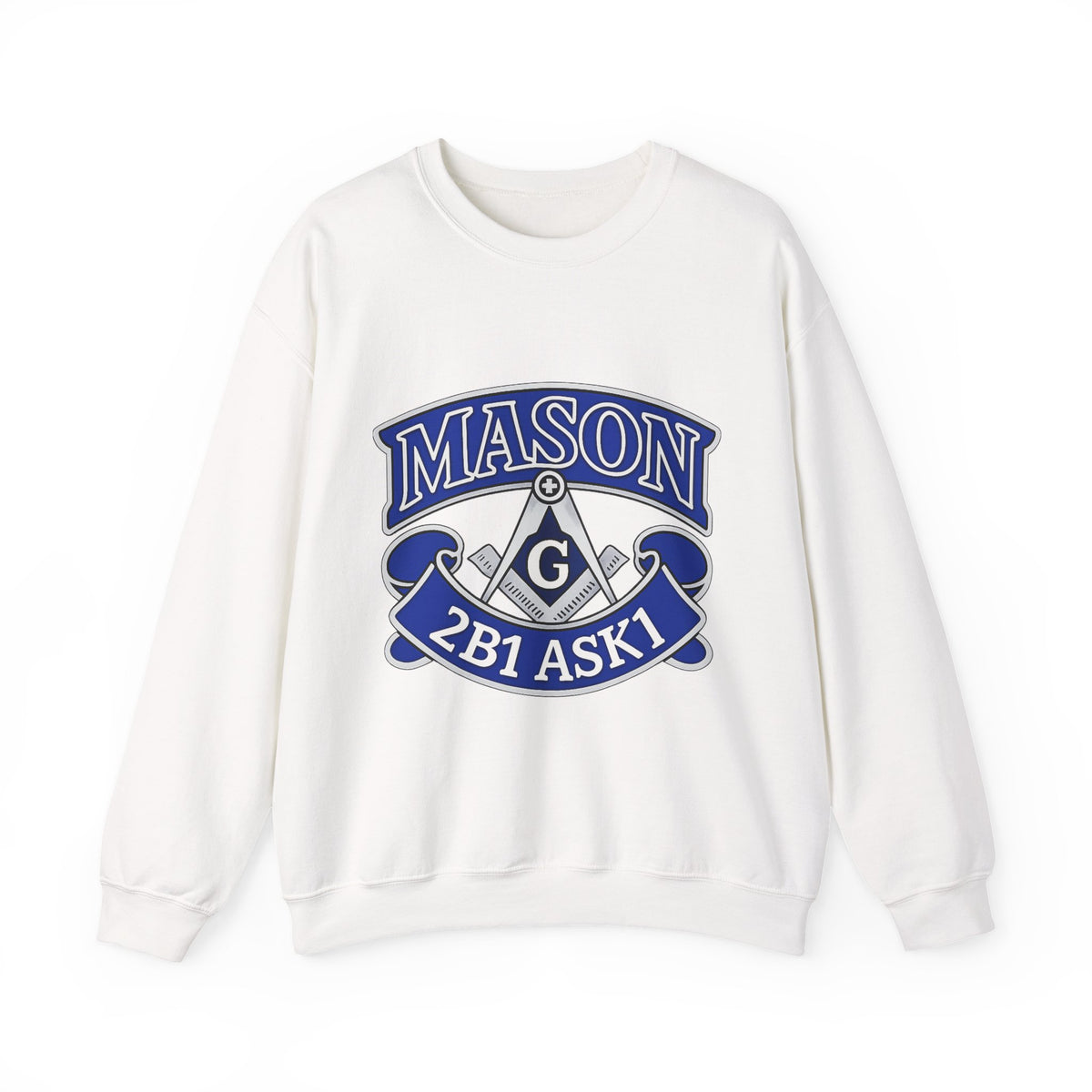 Master Mason Blue Lodge Sweatshirt - 2B1 ASK1 Square &amp; Compass G