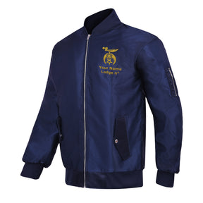 Shriners Jacket - Blue Color With Gold Embroidery - Bricks Masons