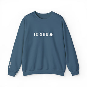 Master Mason Blue Lodge Sweatshirt - Fortitude Endure with Courage Square & Compass - Bricks Masons
