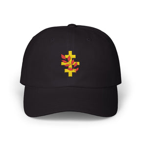 Red Branch of Eri Baseball Cap - Cotton Red & Gold Emblem Various Colors - Bricks Masons