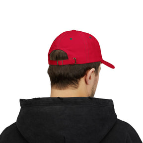 Red Branch of Eri Baseball Cap - Cotton red & White Emblem Various Colors - Bricks Masons