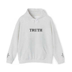 Master Mason Blue Lodge Hoodie - Truth Front & Sleeves Embroidery - Bricks Masons