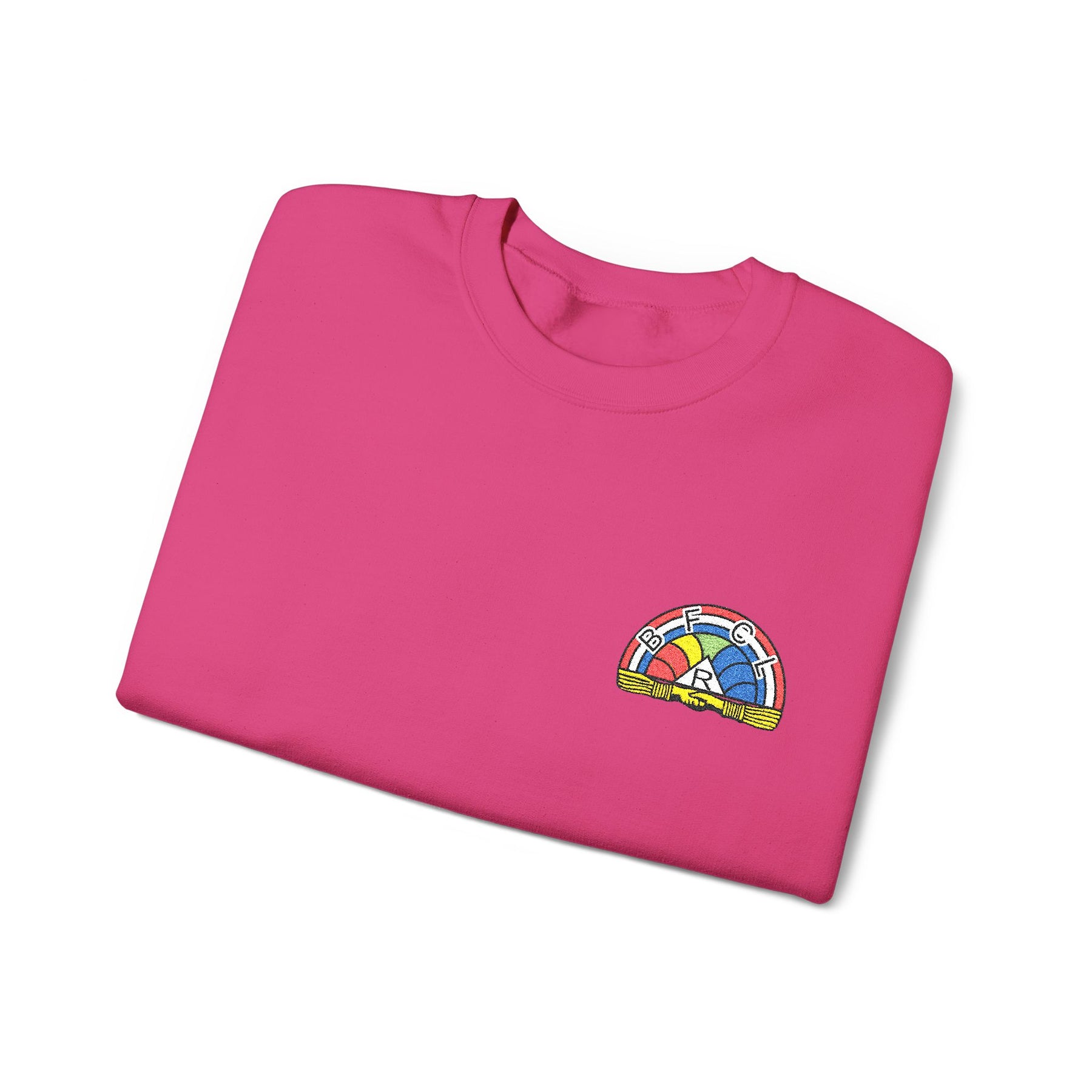International Order of The Rainbow For Girls Sweatshirt - Crewneck Classic Fit - Bricks Masons