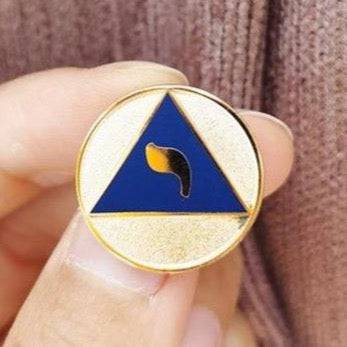 14th Degree Scottish Rite Lapel Pin - 20mm - Bricks Masons