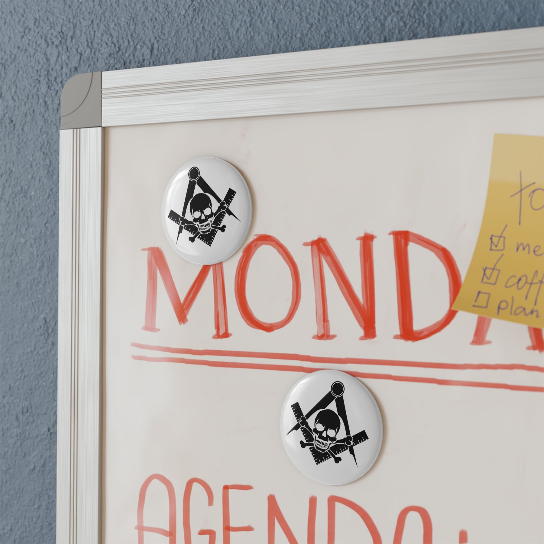 Widows Sons Magnet - Decorative Refrigerator - Bricks Masons