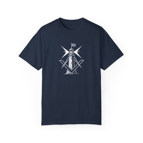 Master Mason Craft T-Shirt - United Kingdom Beacon of Brotherhood - Bricks Masons