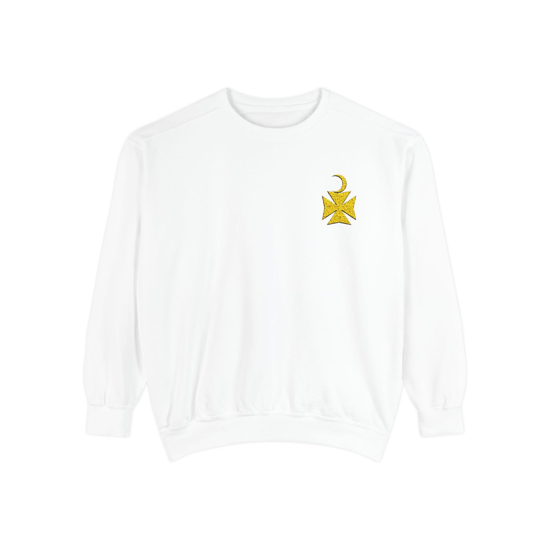 Knights of Constantinople Sweatshirt - Left Chest Embroidered Badge - Bricks Masons