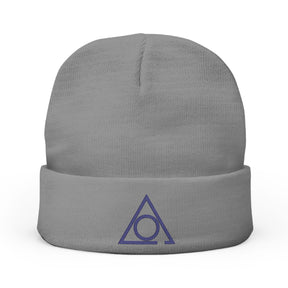 LOCOP Beanie - Knit Embroidery Emblem - Bricks Masons