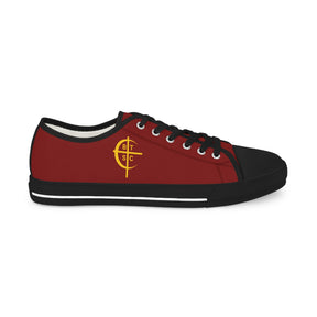 Council of Crusaders Sneaker - Low Top Sneaker Black & White - Bricks Masons