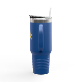Master Mason Blue Lodge Ringneck Tumbler - Winkelmaß und Zirkel mit G