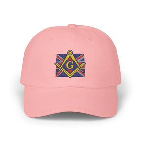 Master Mason Craft Baseball Cap - United Kingdom Mason Square & Compass G - Bricks Masons