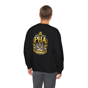 Master Mason Blue Lodge Sweatshirt - Square & Compass G & Eye Prince Hall Affiliated - Bricks Masons