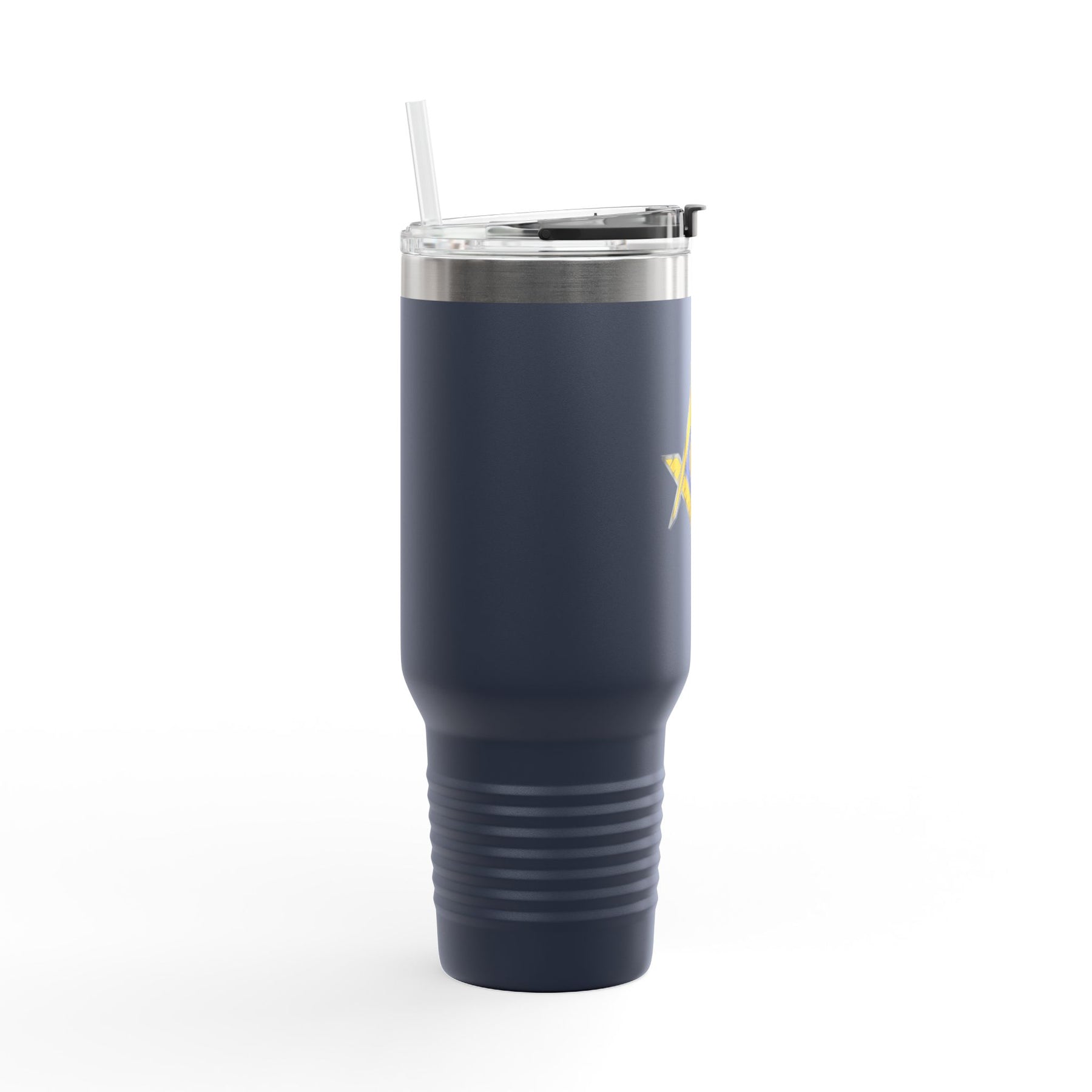 Master Mason Blue Lodge Ringneck Tumbler - Winkelmaß und Zirkel mit G
