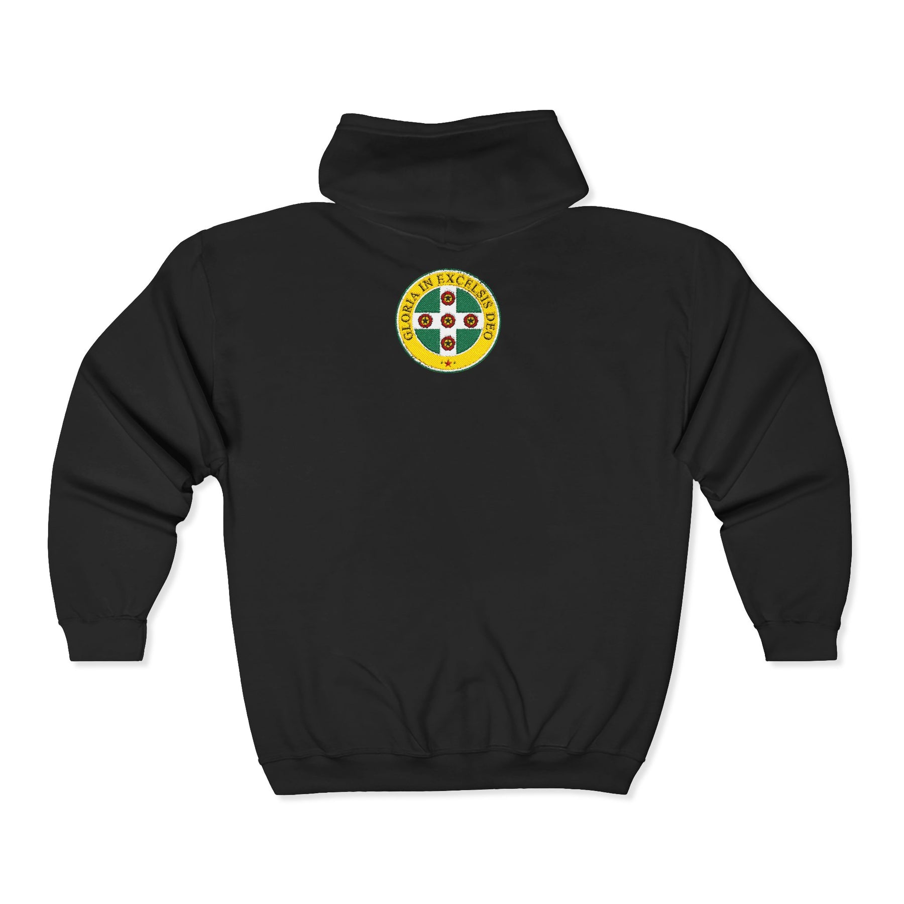 Royal Order of Scotland Hoodie - Zip Up Jacket Front & Back Crest - Bricks Masons