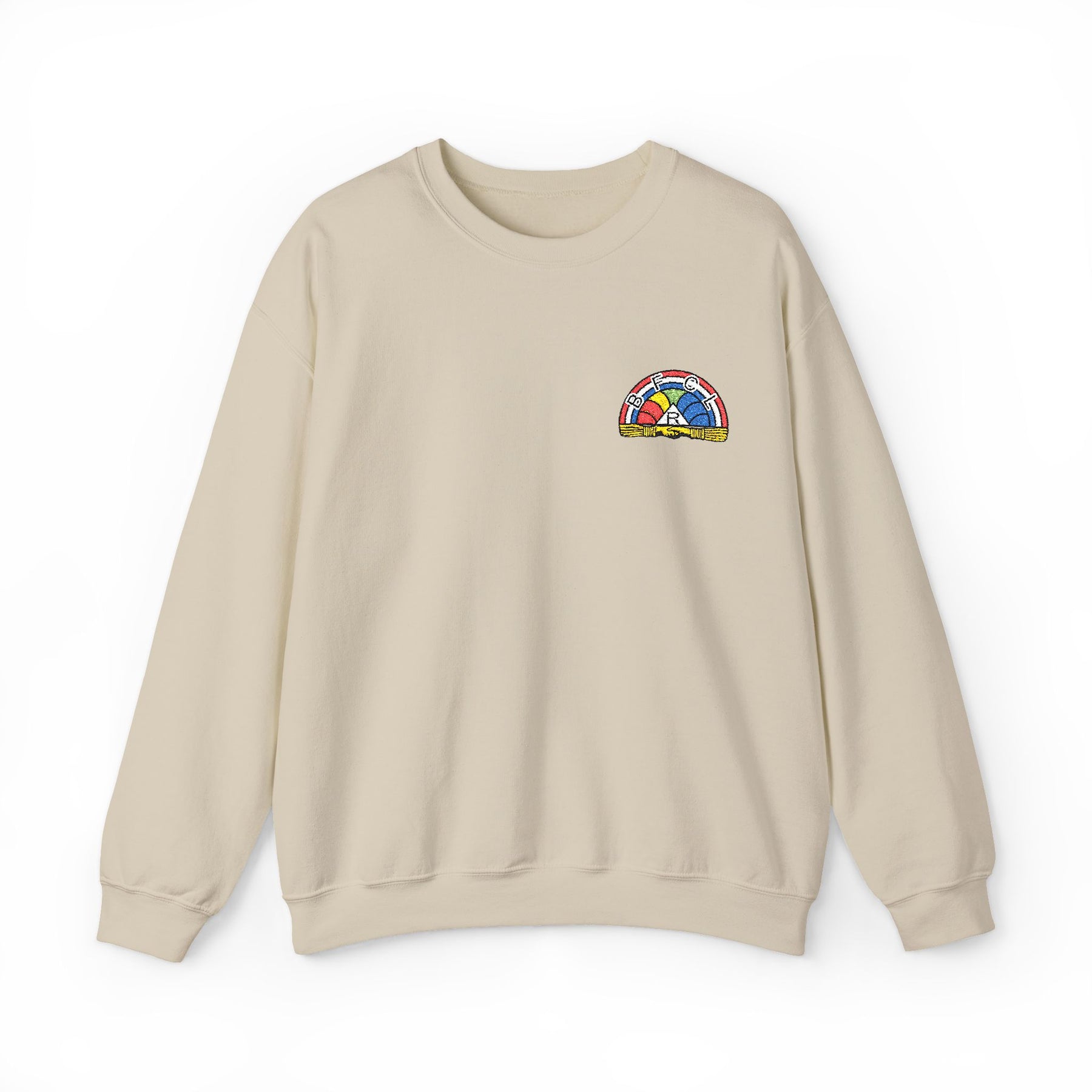International Order of The Rainbow For Girls Sweatshirt - Crewneck Classic Fit - Bricks Masons