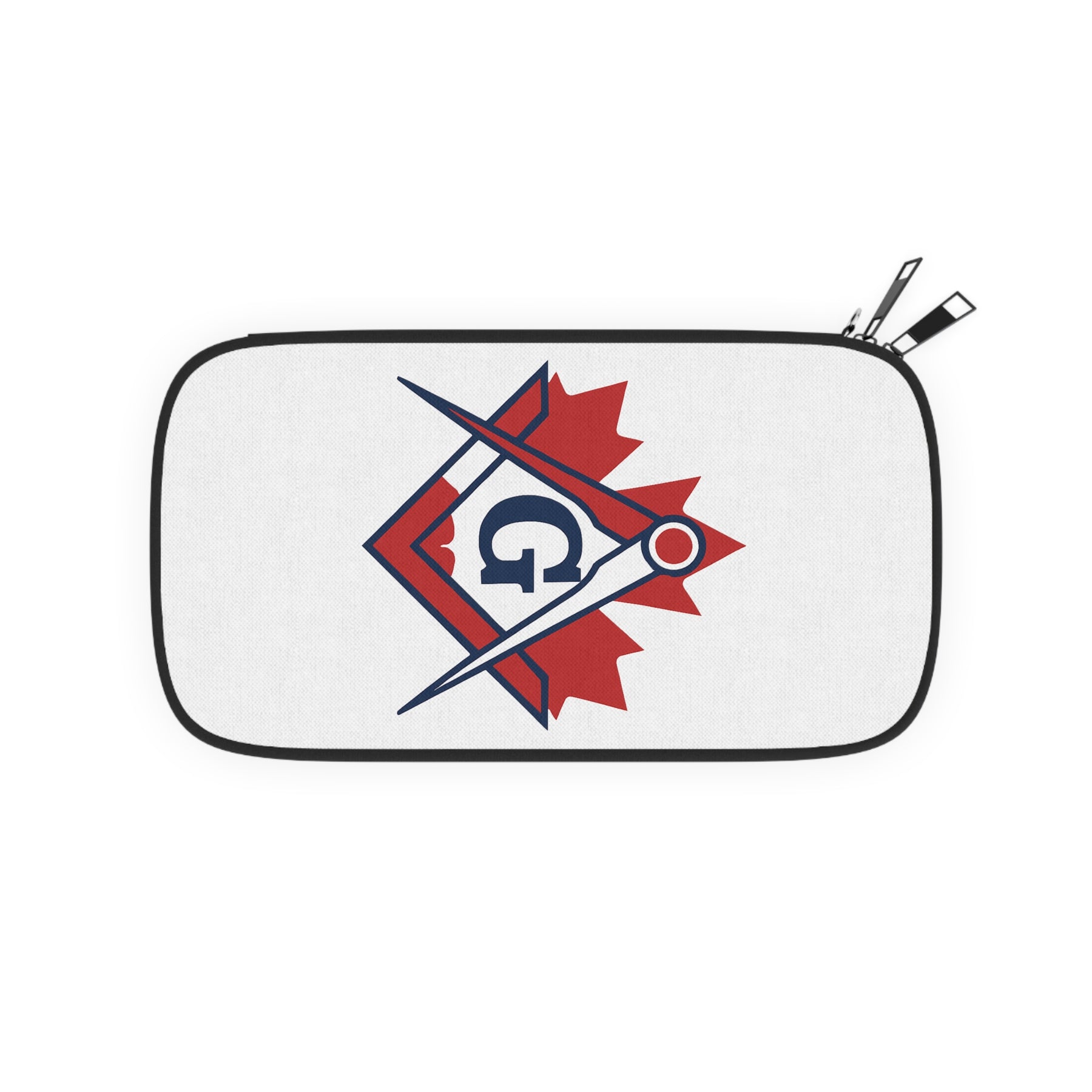 Master Mason Blue Lodge Canada Jurisdiction Passport Wallet - Red Maple Leaf - Bricks Masons