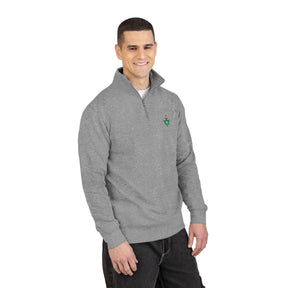 Allied Masonic Degrees Sweatshirt - Green AMD Emblem Embroidery - Bricks Masons