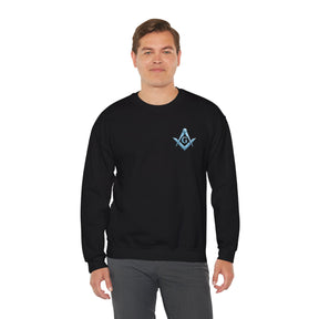 Master Mason Blue Lodge Sweatshirt – Frosty Square &amp; Compass G Design