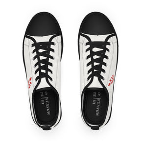 Red Branch of Eri Sneaker - Low Top Sneaker Black & White Gold Red Branch - Bricks Masons