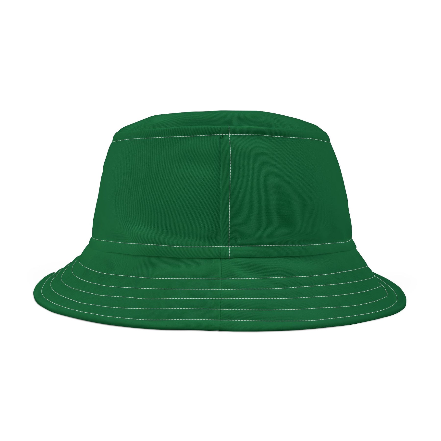 Allied Masonic Degrees Bucket Hat - Green with White Emblem & Stitching - Bricks Masons