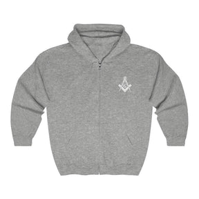 Master Mason Blue Lodge Hoodie - Square & Compass G 4 Colors