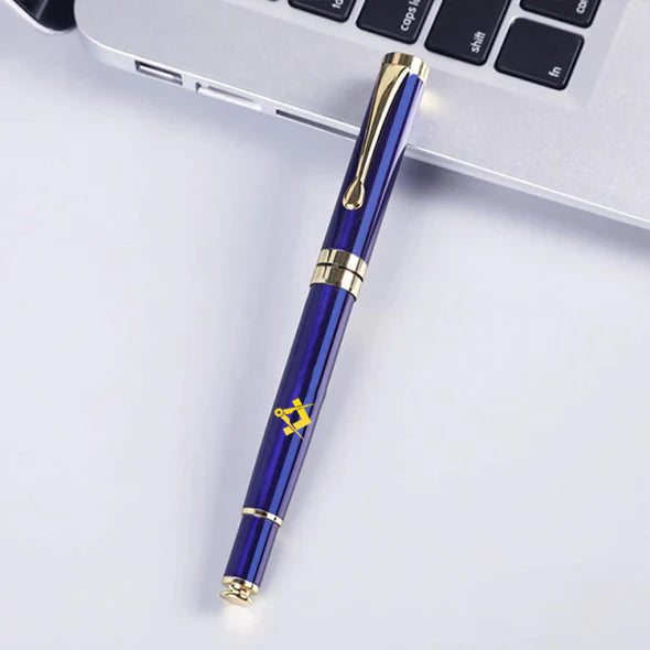 Master Mason Blue Lodge Pen - Various Metal Colors