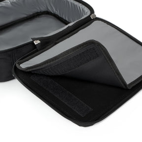 Heroines of Jericho Lunch Bag - Red & Yellow Fully Insulated Zipper Closure - Bricks Masons