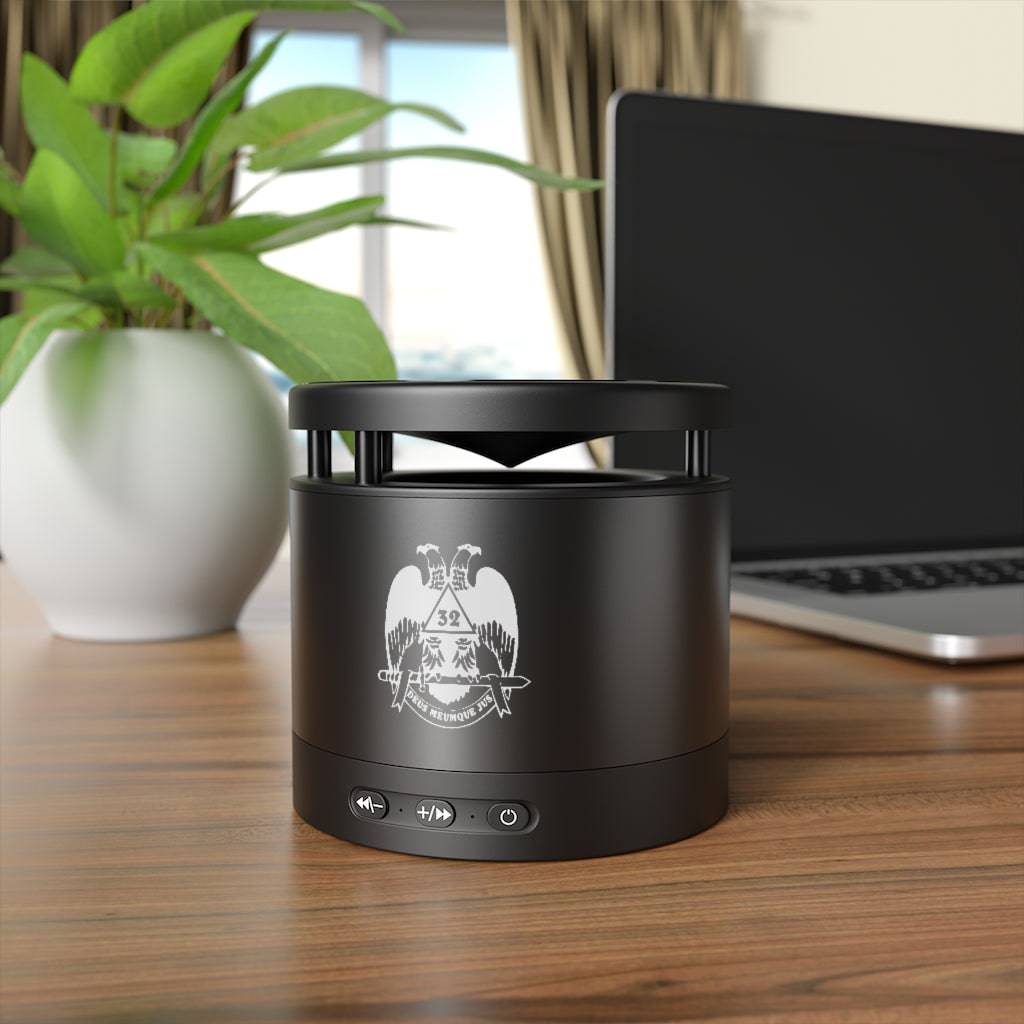 32nd Degree Scottish Rite Speaker - Wings Down Black & White - Bricks Masons