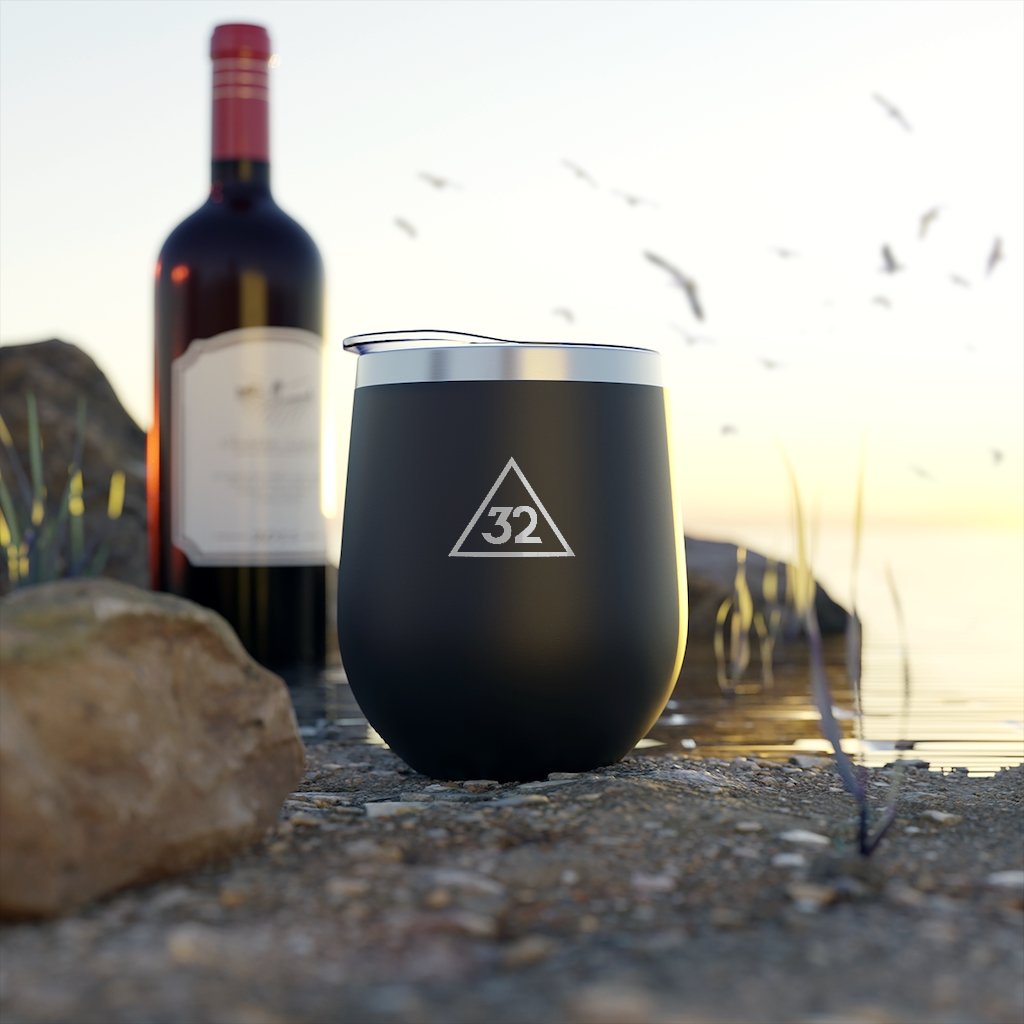 32nd Degree Scottish Rite Vacuum Cup - Various Colors - Bricks Masons