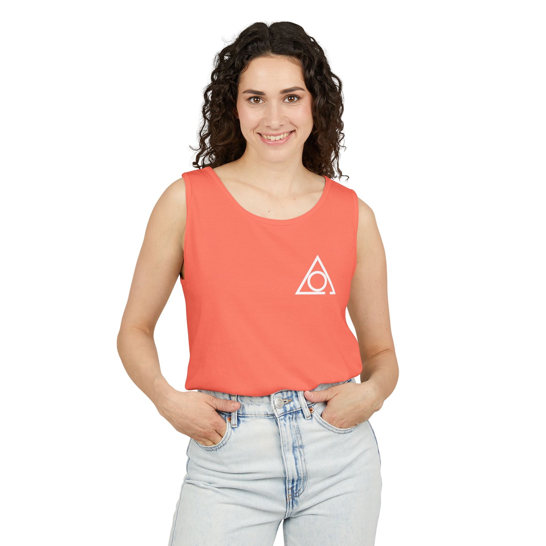 LOCOP Tank Top - Cotton Garment-Dyed Various Colors - Bricks Masons
