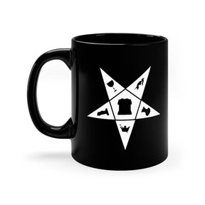 OES Mug - Black & White 11oz