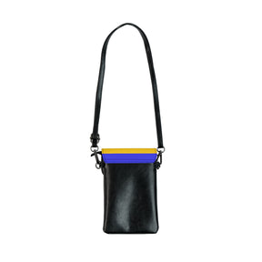 OES Cell Phone Wallet - Colorful Star With Microfiber Leather - Bricks Masons