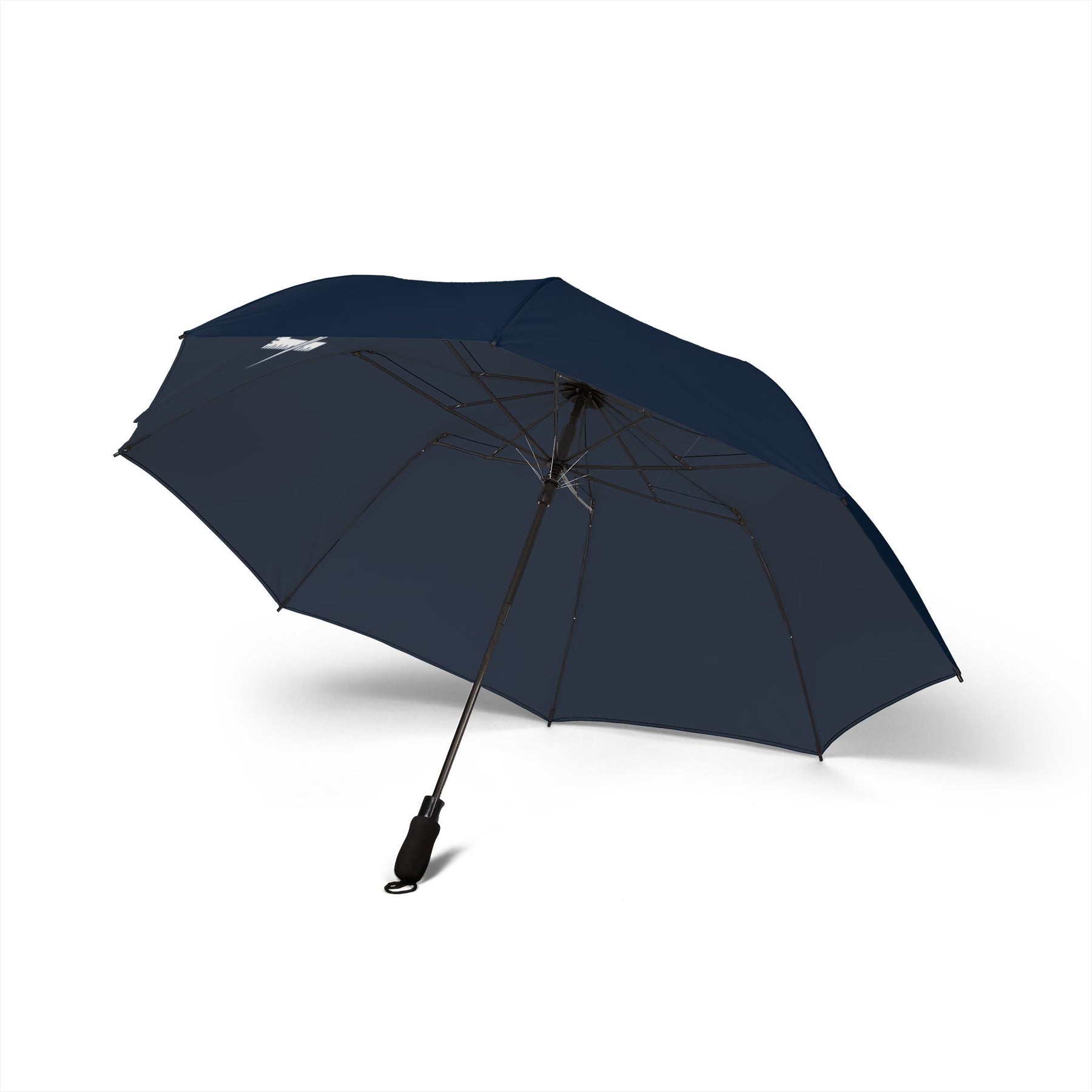 Master Mason Blue Lodge Umbrella - Dark Blue with Square & Compasses G