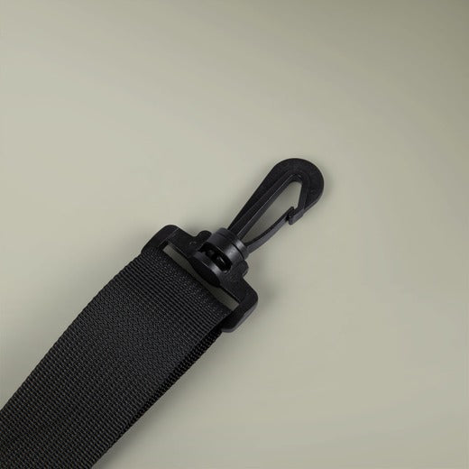 District Deputy Grand Master Blue Lodge Crossbody Bag - Black & Gold Nylon - Bricks Masons