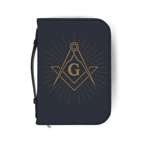 Master Mason Blue Lodge Bible Cover - Square & Compass G Various Sizes - Bricks Masons