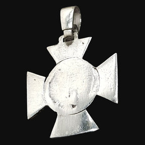 Templar Cross Pendant in Silver 3.5 x 2.5 cm 7 g Art 711 - Bricks Masons