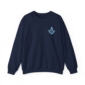 Master Mason Blue Lodge Sweatshirt – Frosty Square &amp; Compass G Design