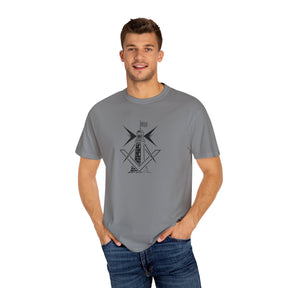 Master Mason Craft T-Shirt - United Kingdom Beacon of Brotherhood - Bricks Masons