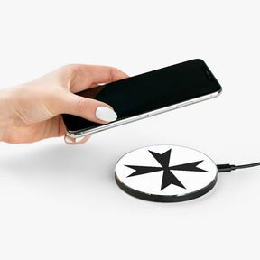 Order Of Malta Commandery Wireless Charger - Black & White