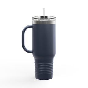 Master Mason Blue Lodge Ringneck Tumbler - Winkelmaß und Zirkel mit G