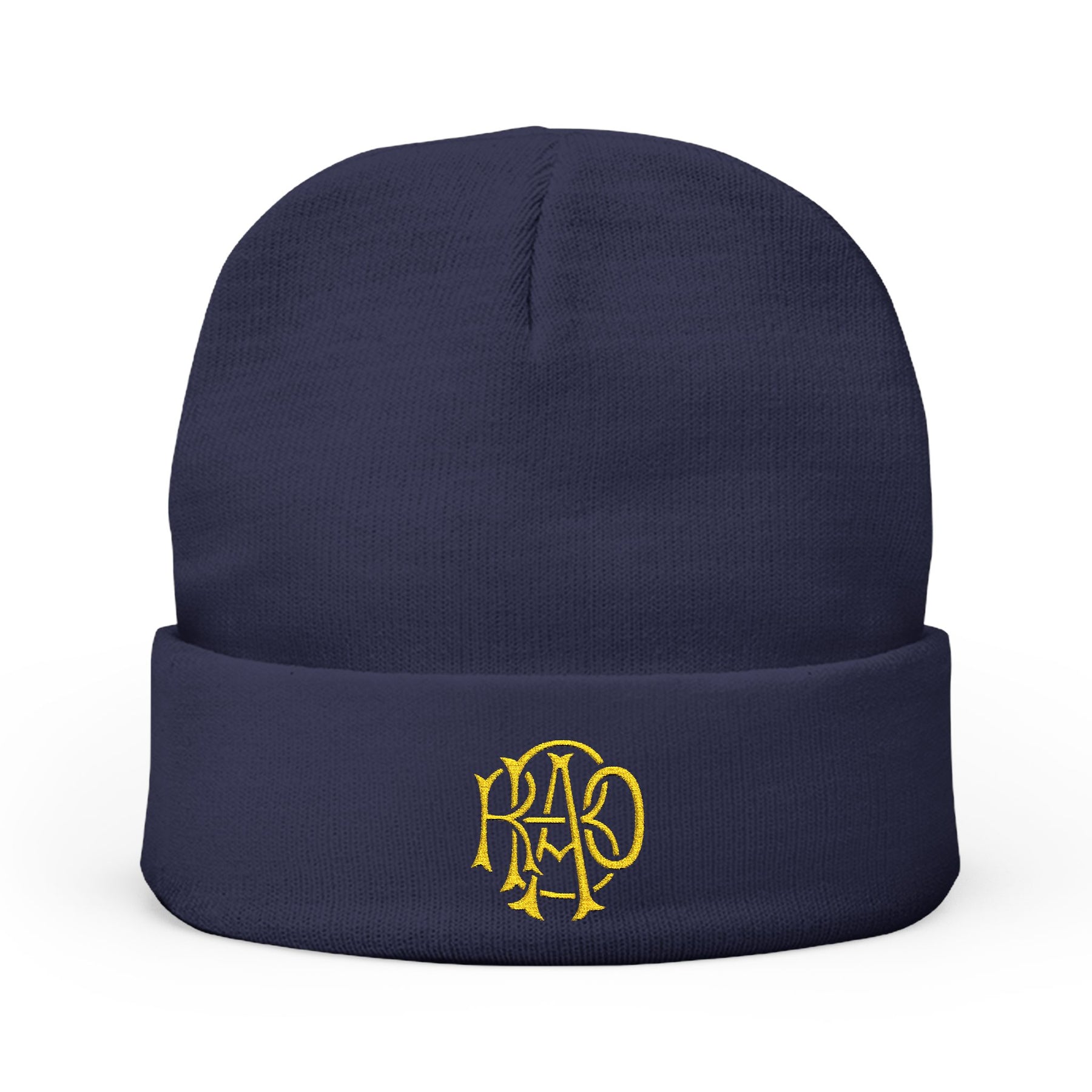 RAOB Beanie - Knit Embroidery Emblem - Bricks Masons